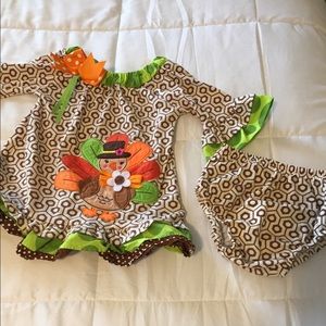 Rare Editions size 12 mo dress with bloomers